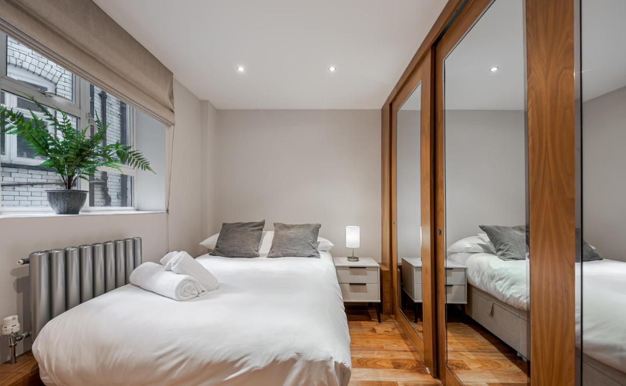 Elegant Ground Floor Apartment With Ac In Knightsbridge Steps Away From Harrods London Luaran gambar
