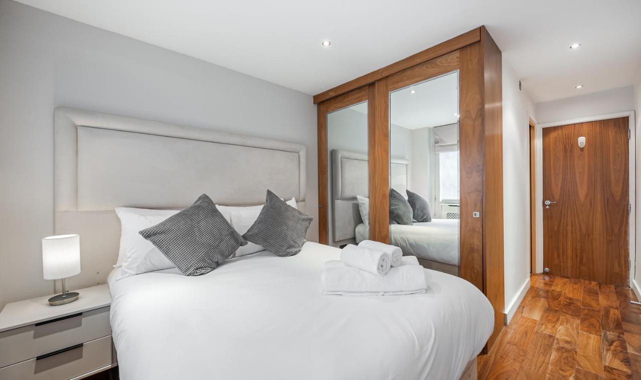 Elegant Ground Floor Apartment With Ac In Knightsbridge Steps Away From Harrods London Luaran gambar